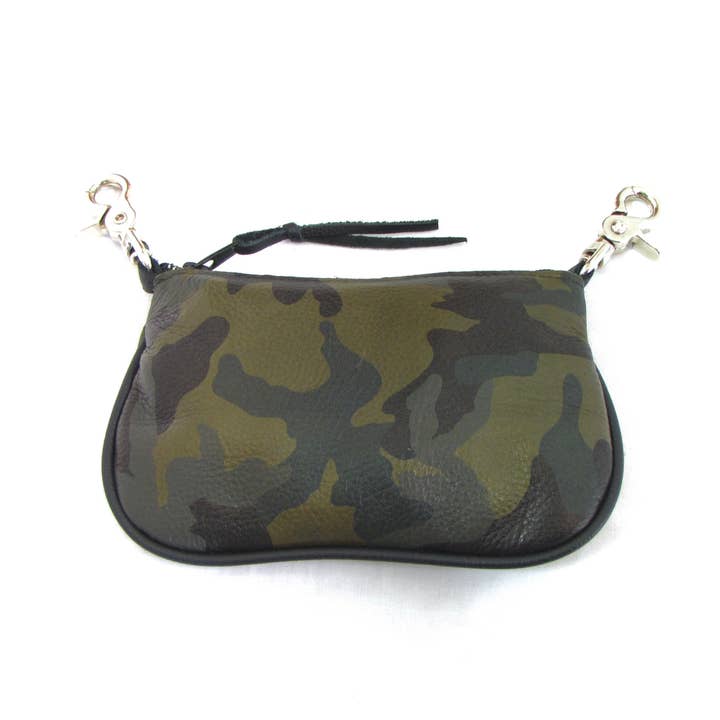 Camo Leather Hip Bag for wholesale by Legacy Leather Goods By Mascorro