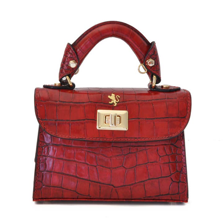 Pratesi Lucignano Mala Pequena K280/20 Em Pele de Vaca por atacado de Pratesi