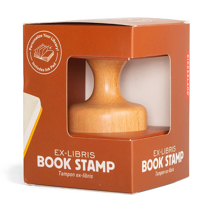 Ex-Libris Book Stamp for wholesale by Kikkerland Design Inc