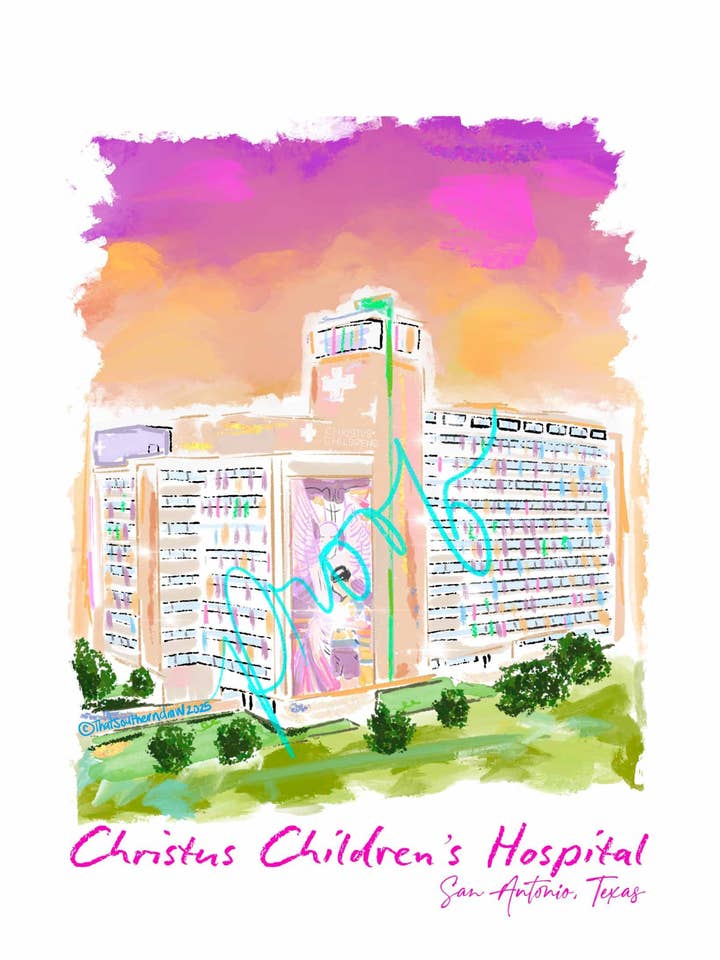 Children's Hosptial- San Antonio for wholesale by That Southern Draw