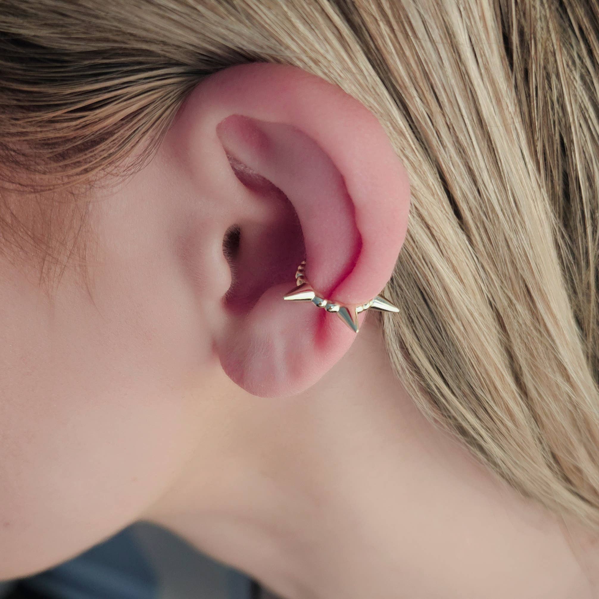 HolyBang Jewels - Wholesale Cuff/Wrap Earrings - SPIKE EAR CUFFS - E-S19193