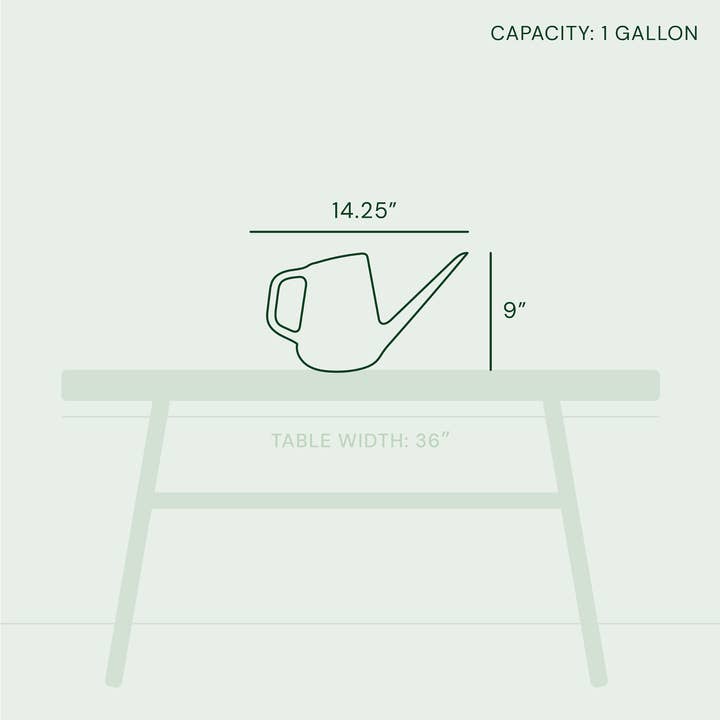Bloem - Wholesale Watering Can - Fern 1 gal. Plastic Watering Can3
