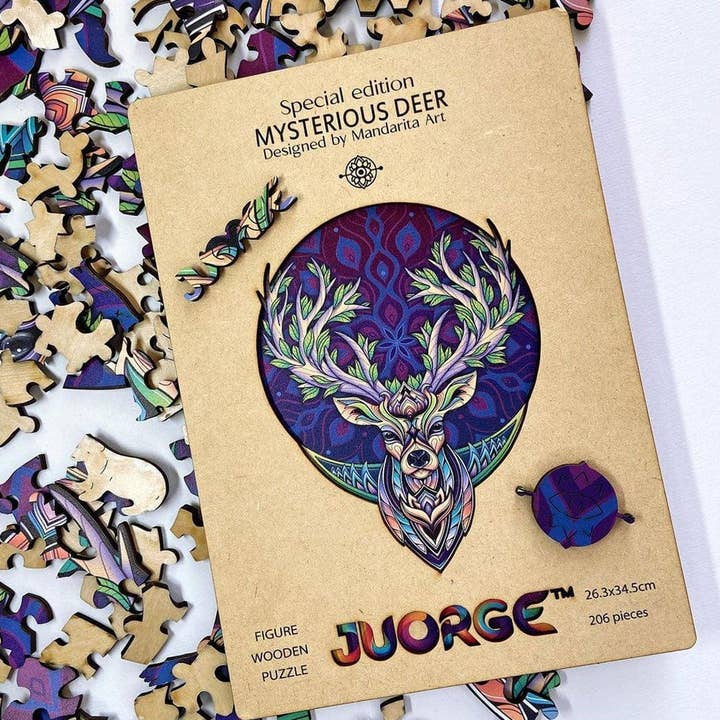 Juorge - Vente Puzzle – adulte - Puzzle ENIGMA Cerf
