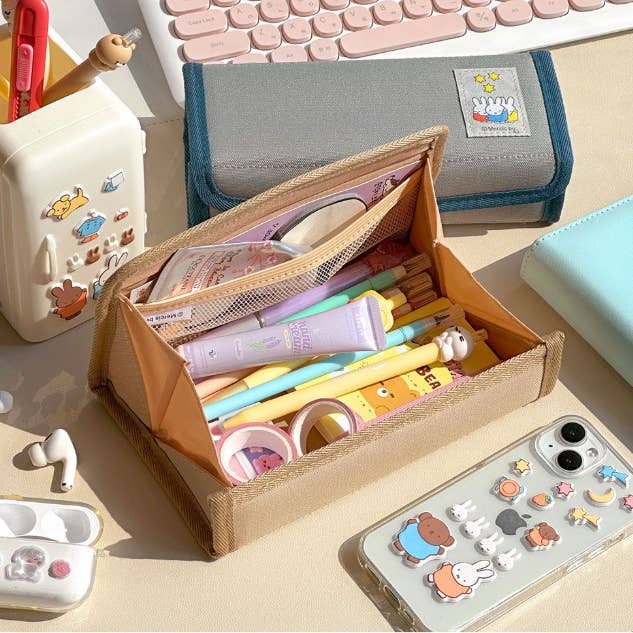 K-Wonderland - Wholesale Pencil Case/Pouch - Miffy Magnetic Multi Pouch – Foldable Pencil & Acc Case4