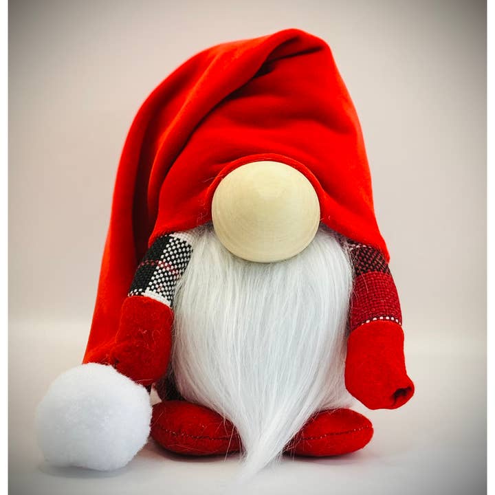 Forever Gnomes UK Store – wholesale Christmas decoration – Handmade Christmas Red Gonk with Floppy Hat, Nordic, Gnome,
