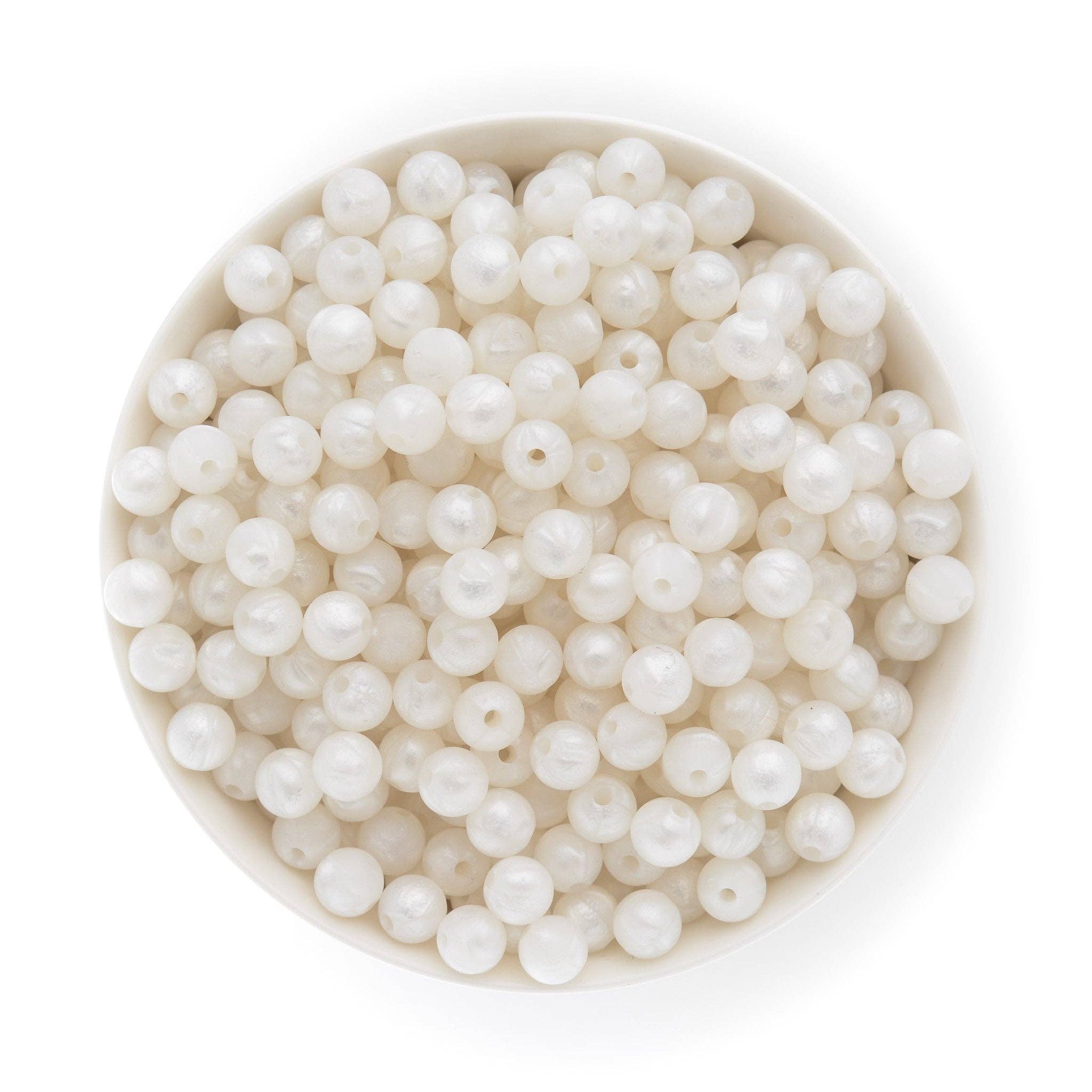 Cara & Co Silicone Craft Supply – Missangas por atacado – Contas redondas de silicone de 9 mm49