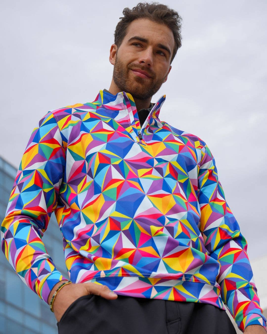 USA Palm - Wholesale Polo - Men's - Infinity 1/4 Zip100