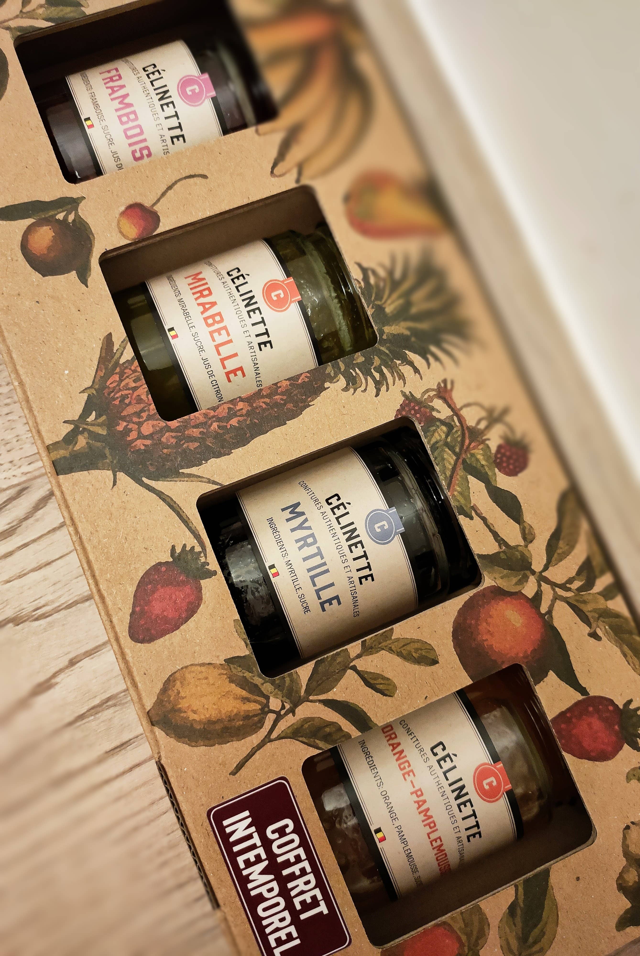 Confitures Célinette - Wholesale Jam/Jelly - “Timeless” Discovery Box2