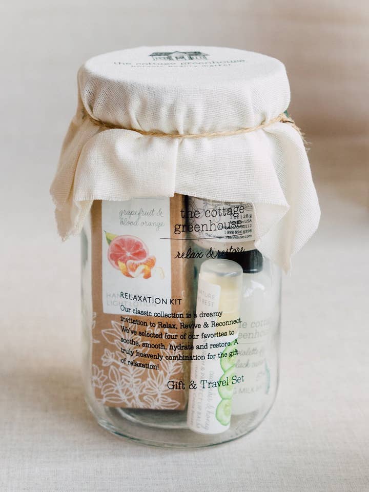 Fruits Relaxation Kit for wholesale by The Cottage Greenhouse