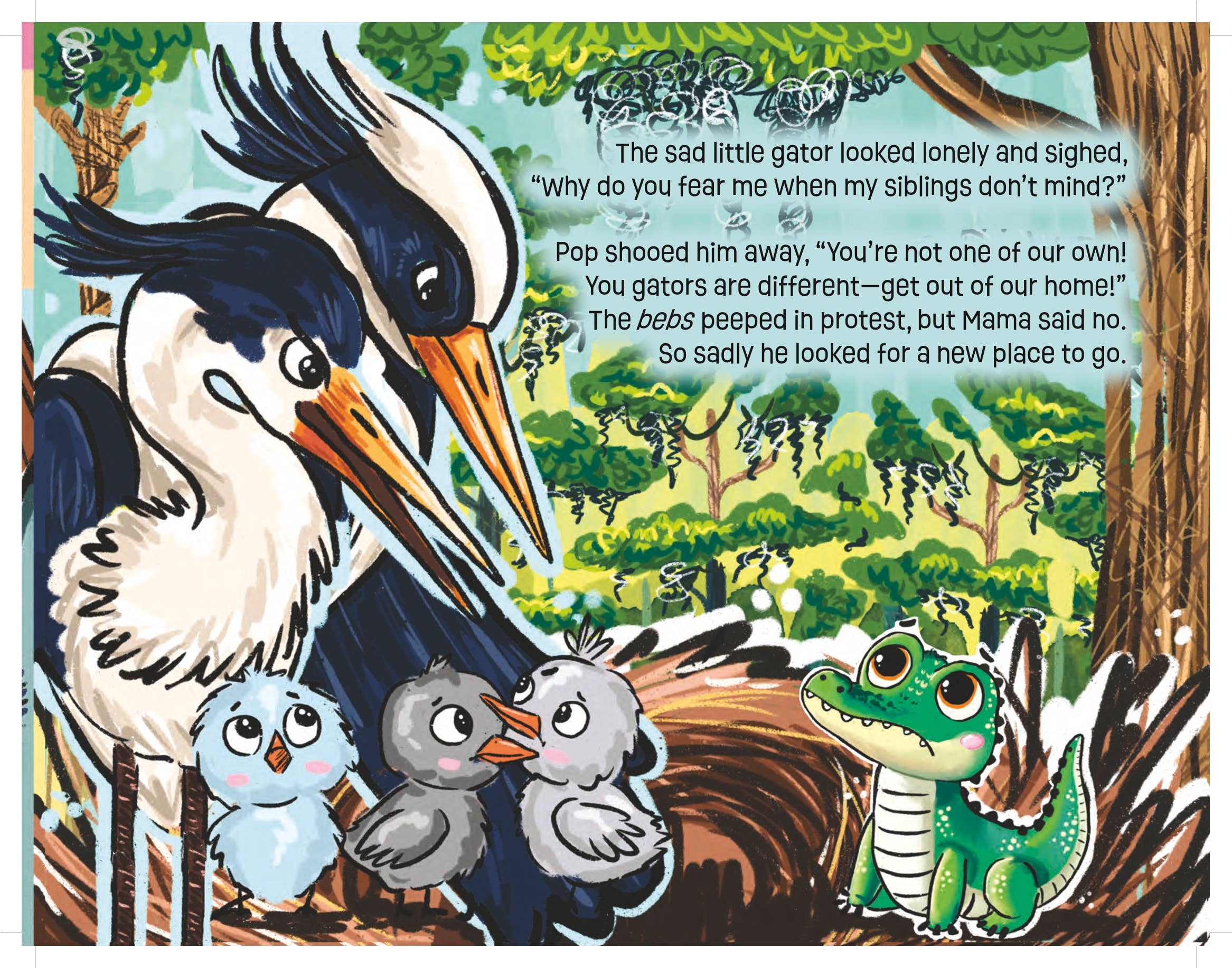 Pelican Publishing - Vente Livre pour enfants de maternelle (de 3 à 5 ans) - Le petit alligator perdu4