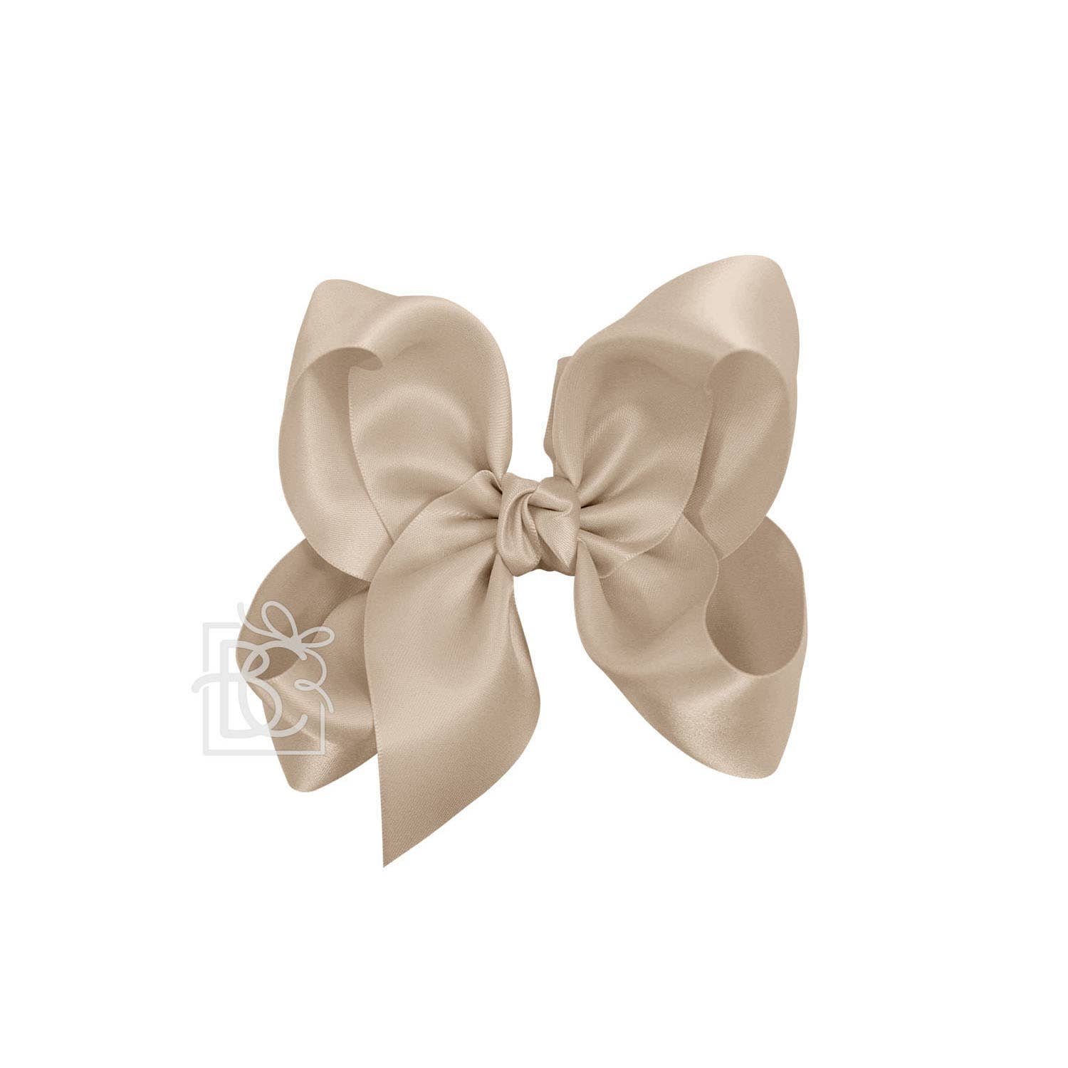 Beyond Creations, LLC - Wholesale Hair Bow - Kids - SATIN BOW ON CLIP136