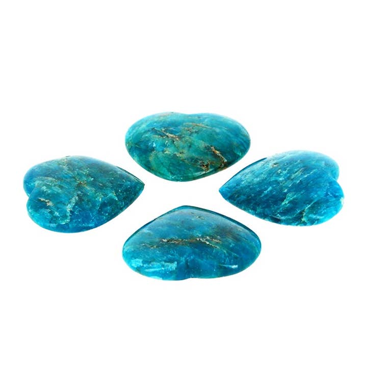 Apatiet hart EXTRA van 3,5 tot 4 cm voor wholesale door Artisans de Madagascar