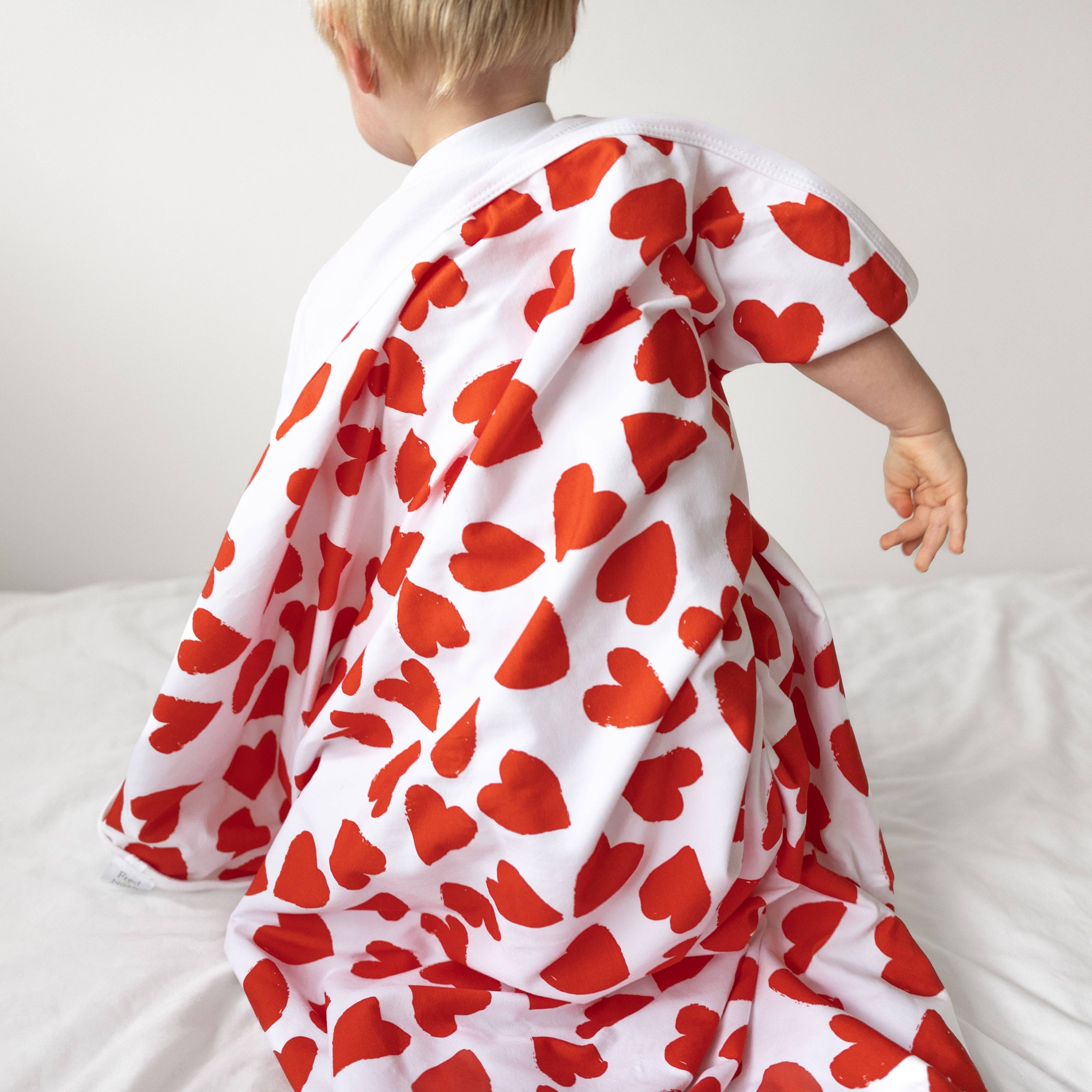 Fred & Noah - Vente Grenouillère – bébé - Pyjama en coton Love Heart15