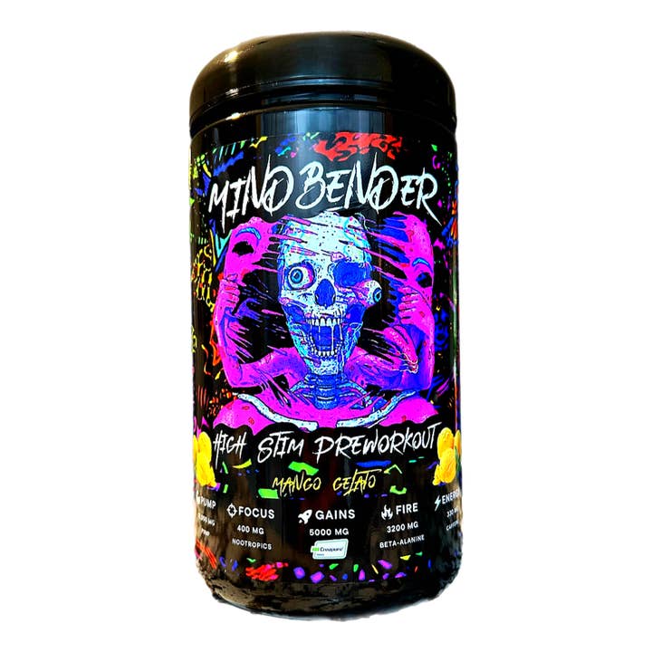 Mass Cast, LLC – wholesale Oral supplement/vitamin – MINDBENDER 6.0 Nootropic High Stim Pre-Workout w/ Creapure - 40/20 Serving