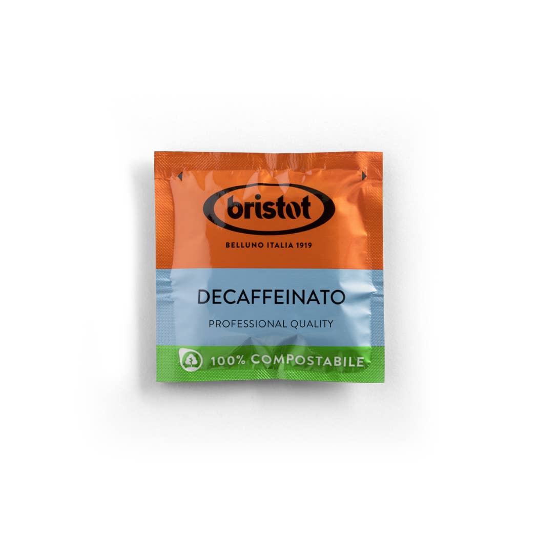 BRISTOT - Wholesale Instant Coffee/Espresso - DECAF ESE PODS - 150 PODS/BOX