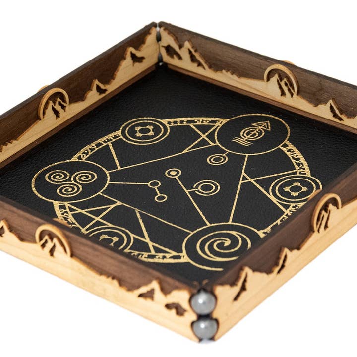 Elderwood Academy - Wholesale Dice - Scroll Rolling Tray - Assorted
