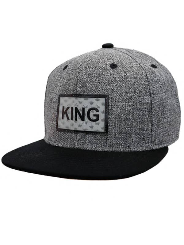 Espalda holográfica con logotipo KING para venta al por mayor de Cap Zone