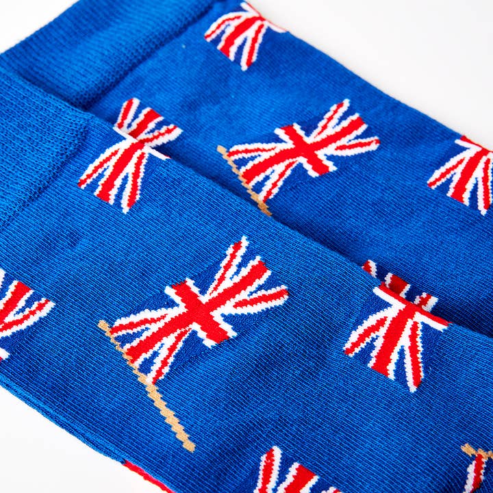 Urban Eccentric - Wholesale Socks - Unisex - Unisex Union Jack Waving Flag Socks