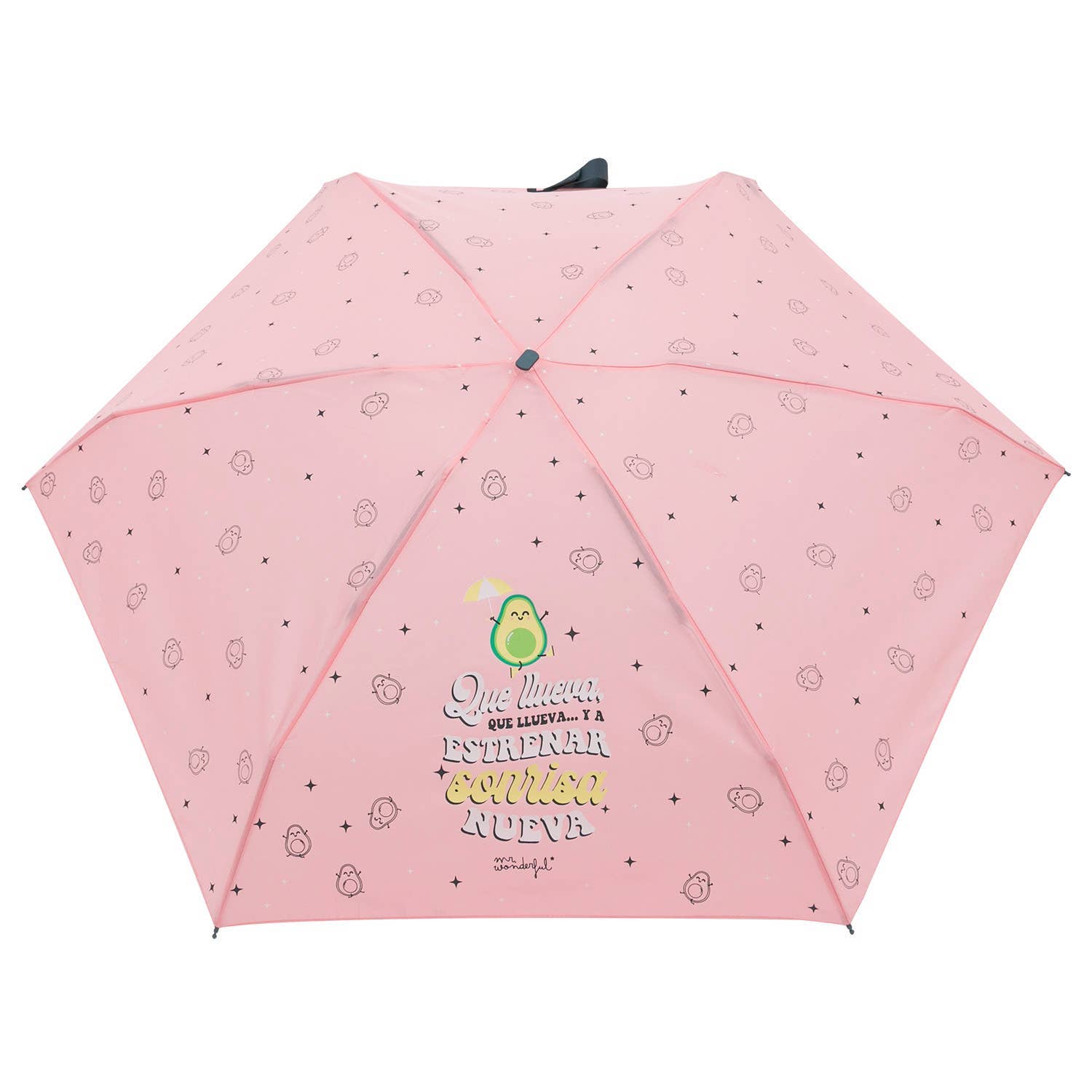 Mkr International - Wholesale Umbrella - Women's - Manual Mini Umbrella with Phrases & Bag | Mr.Wonderful7