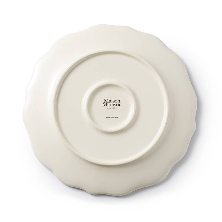 Maison Madison Home - Wholesale Dinner Plate - Riviera Striped Dinner Plate 10.5"4