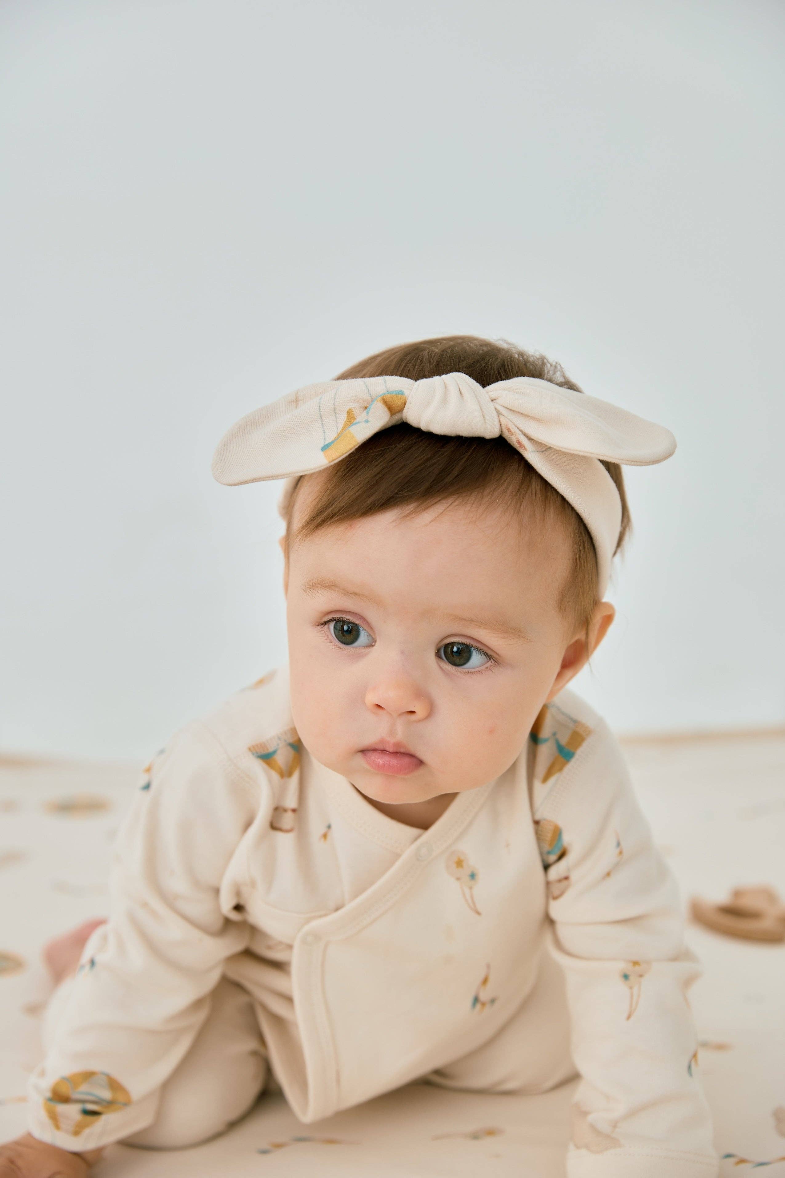 Norsu Organic - Wholesale Sleepsuit - Baby - Baby Organic Kimono Bodysuit-Fantasy1