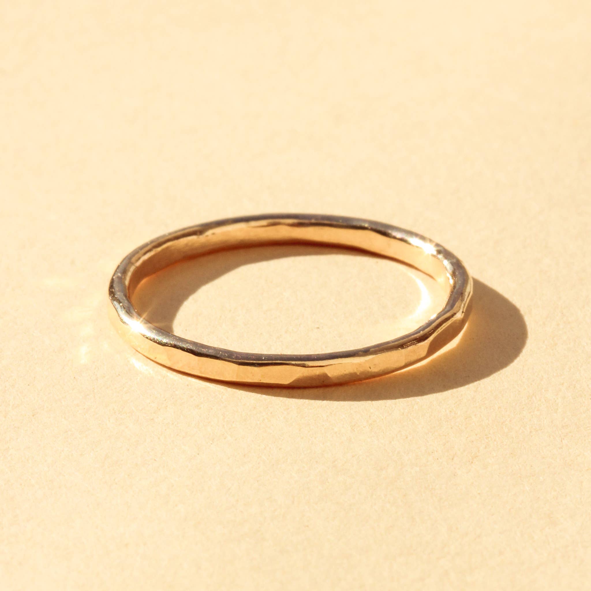 Everly Made - Wholesale Band/Stacked Ring - Golden Hill Ring2