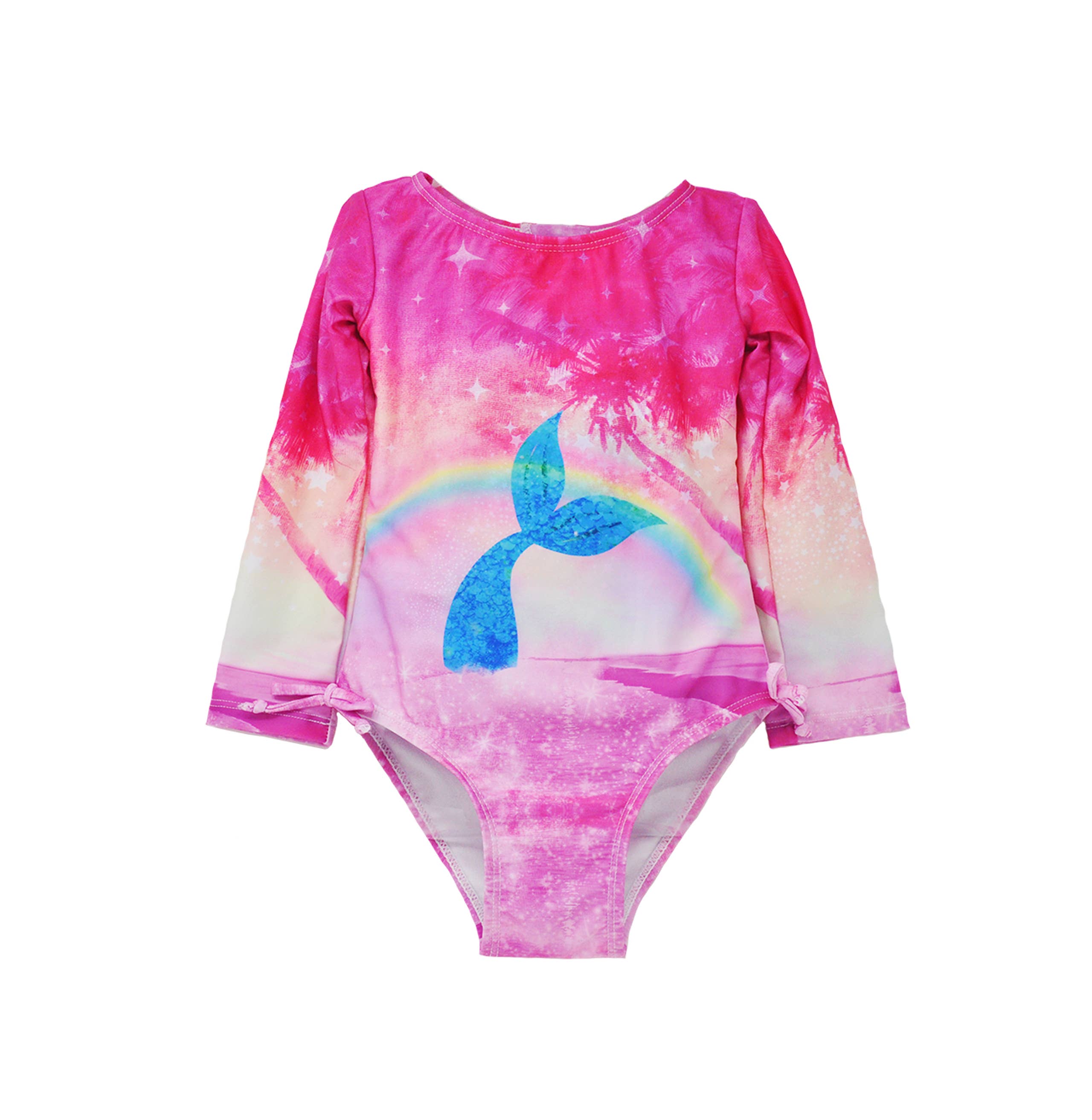 Flap Happy - Wholesale One Piece Swimsuit - Kids - Girls UPF50+ Charlie Long Sleeve Rash Guard Swimsuit6