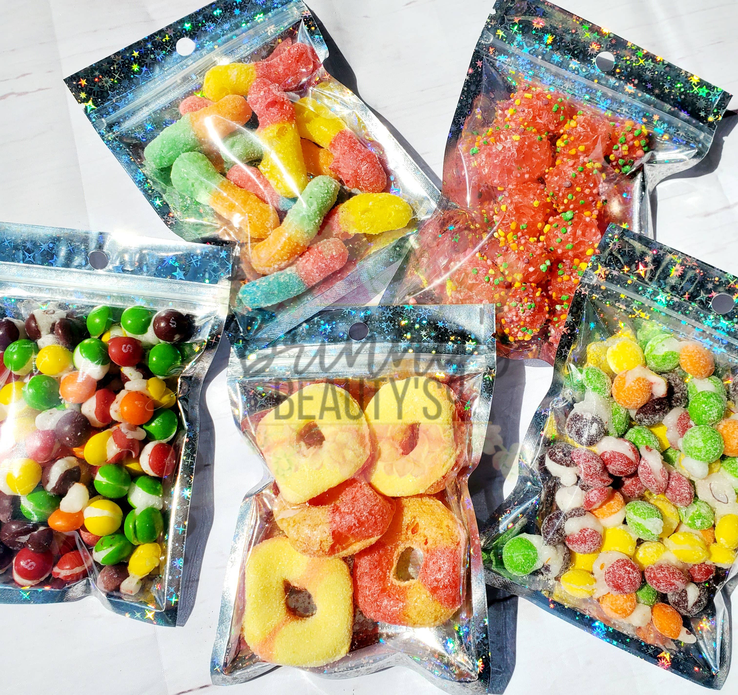 Brinny's Beauty's - Wholesale Zuigsnoepjes - Bevroren Gedroogde Skittles3