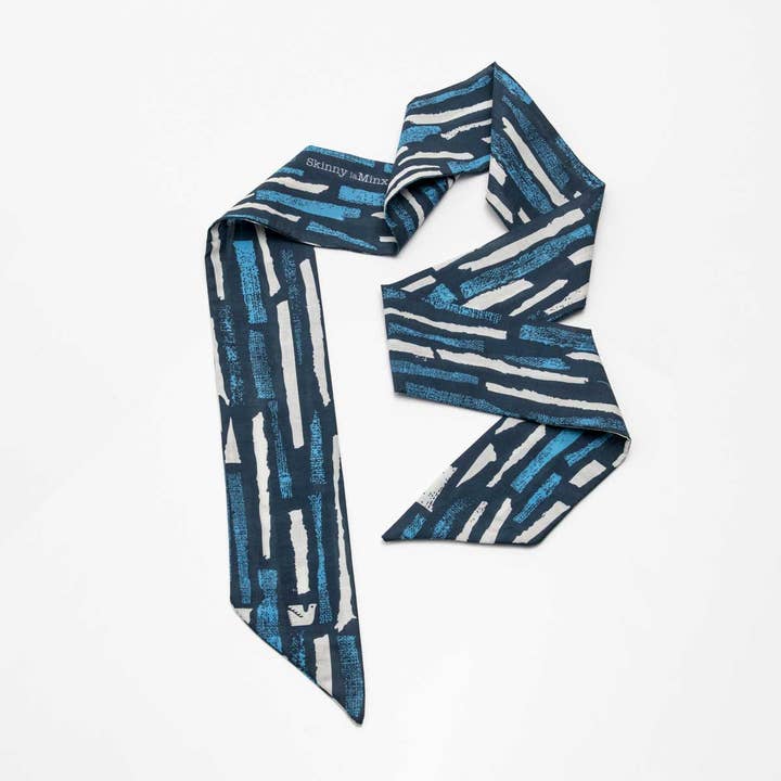 Skinny laMinx - Wholesale Scarf - Women's - Twilly Scarf - Atlantic
