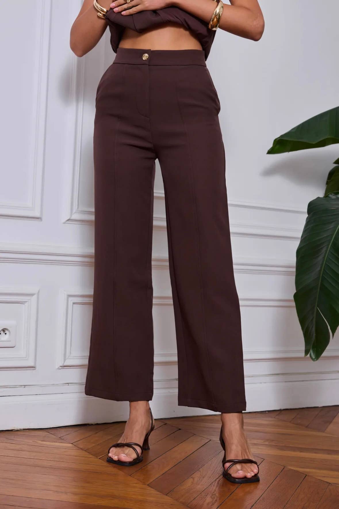 Frime – Calças - Mulher por atacado – Calças retas - 32188