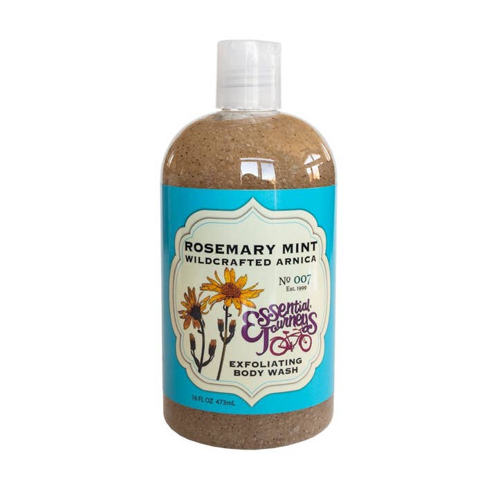 Essential Journeys LLC - Wholesale Body Wash/Shower Gel - Rosemary Mint Exfoliating Body Wash
