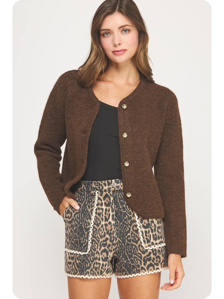 Strut & Bolt – Engroshandel Cardigan - Dame – Knap Ned Cardigan20