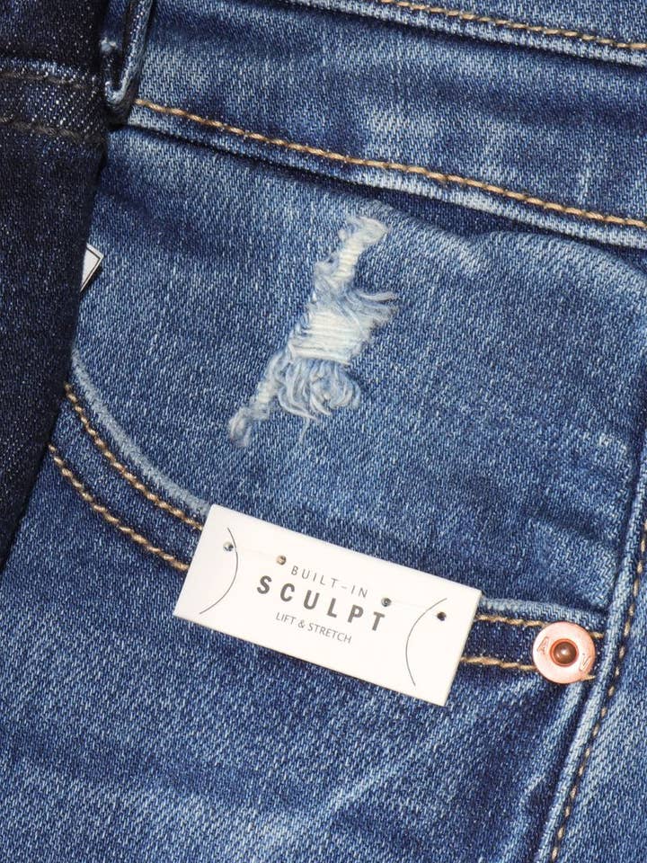 ARTEMIS VINTAGE - Wholesale Jeans - Women's - PLUS - TUMMY CONTROL HIGH RISE STRAIGHT JEANS 8