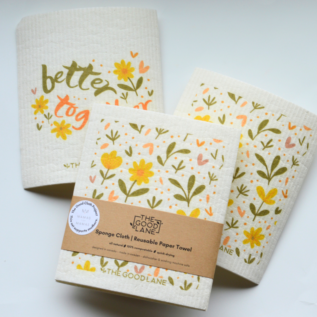 The Good Lane - Wholesale Dishcloth - Cloths That Supports Mothers - Swedish Sponge Cloth Set0