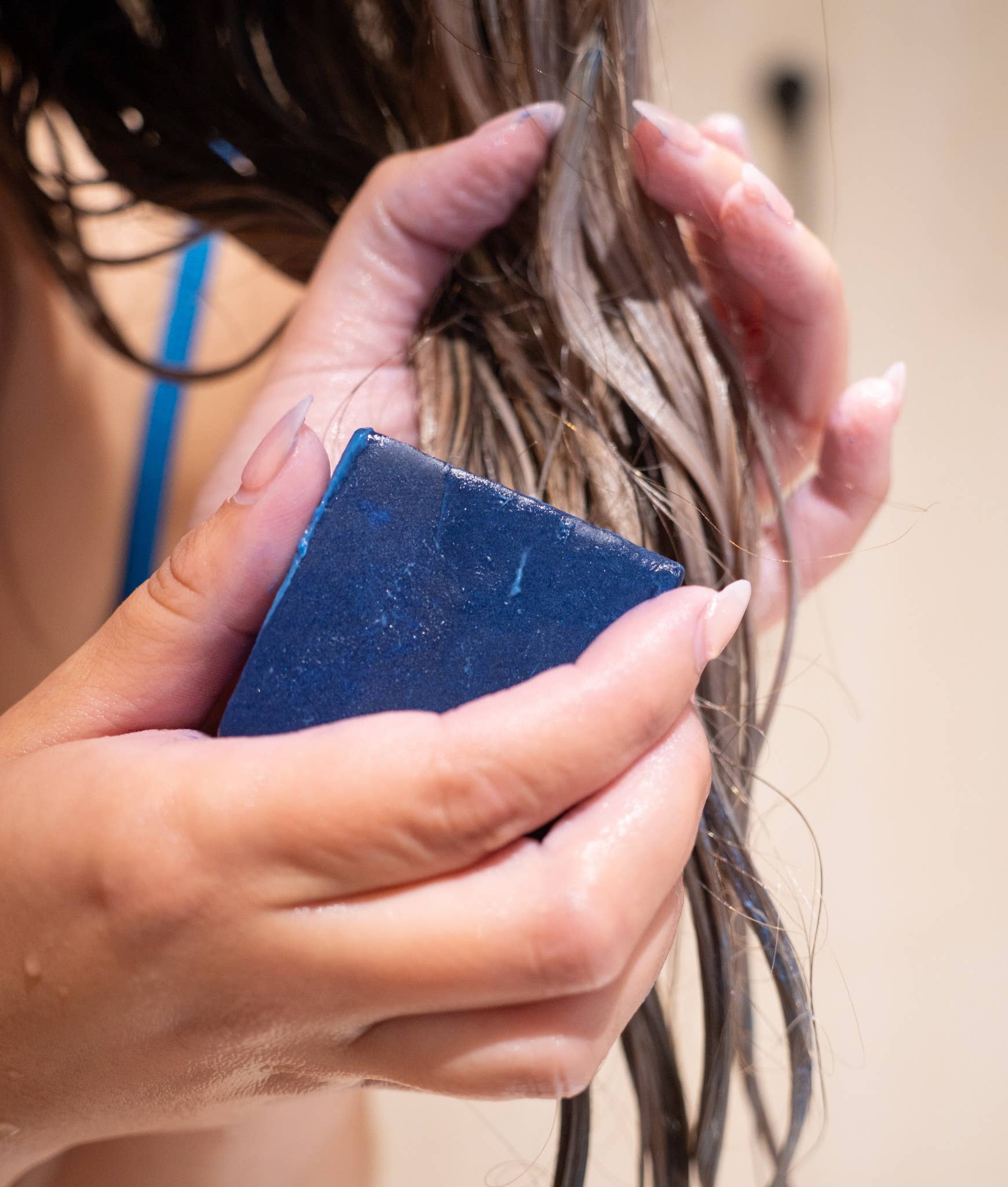 Green Room - Wholesale Hair Conditioner - BLUE Silk Conditioner Bar10