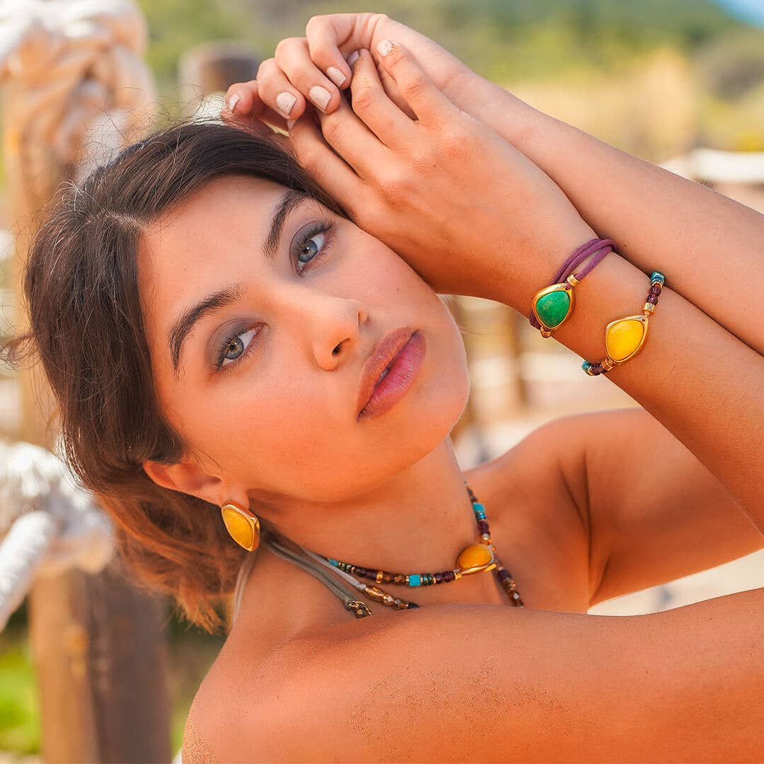 ÉMOLO - Wholesale Cuff Bracelet - BASIL sweetener2