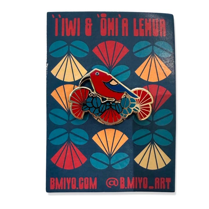 ʻIʻiwi & ‘Ōhiʻa Lehua Enamel Pin and other Purchase Wholesale kakou collective. Free Returns & Net 60 Terms on Faire trending on Faire.
