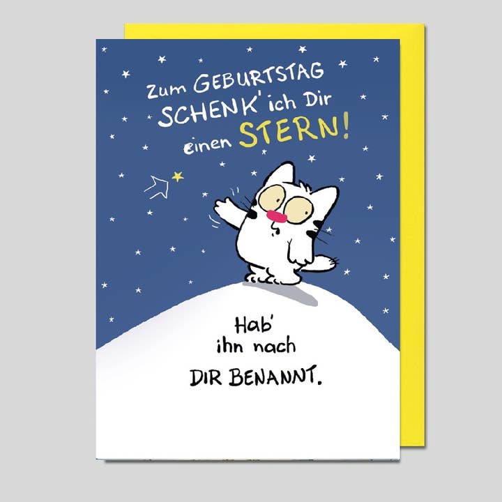 UK-35349 Roligt födelsedagskort CatToons. för wholesale av Michel-Verlag GmbH