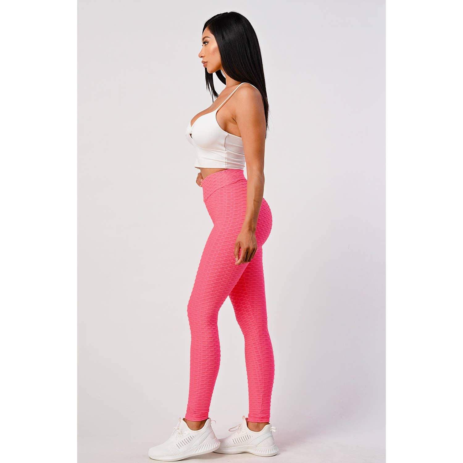 JHP Collection - Wholesale Fashion Leggings - Women's - HIGH WAIST YOGA PANTS SCRUNCH BUTT LIFT LEGGINGS WITHOUT POC12