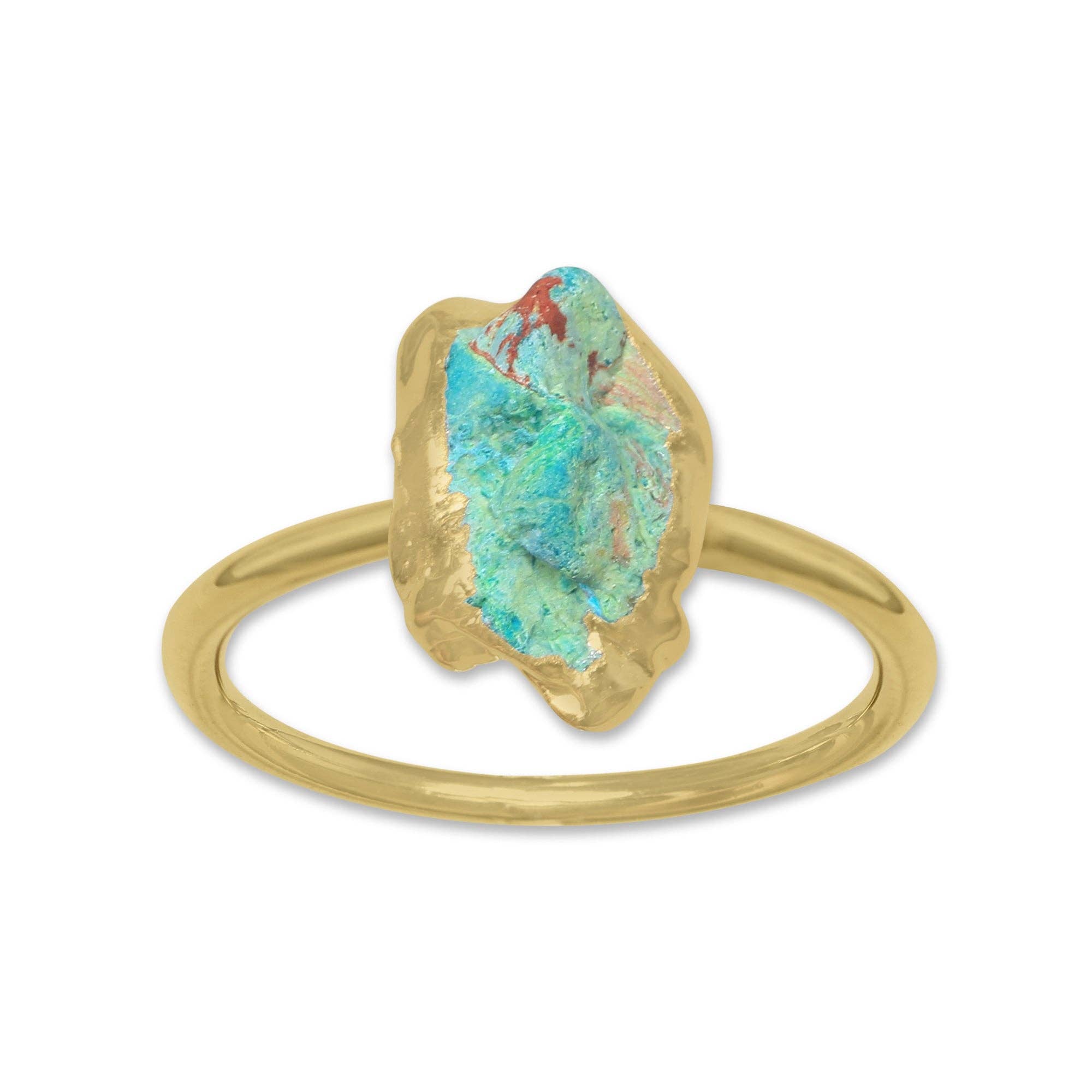 Handmade Jewels - Wholesale Cocktail/Statement Ring - Raw Crystal Ring – Silver, Gold, Rose Gold & Black Rhodium Finish | Natural Stones (Made to Order)7