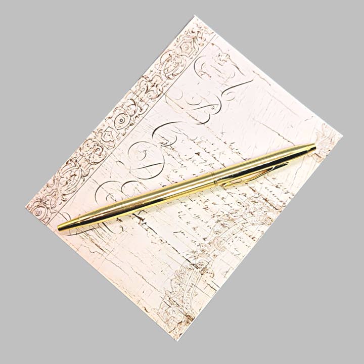 Chic Brico - Wholesale Stationery/Notecard Set - 42-Pc Stationery Gift Box Set w/Desk Organizer, Ivory & Lace3