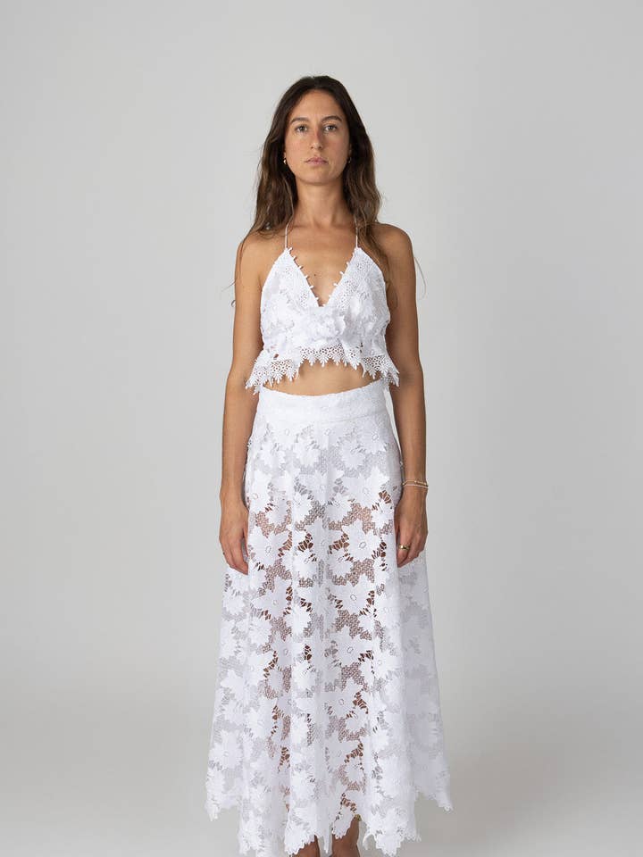 Falda larga Narciso para venta al por mayor de Gipcco Design