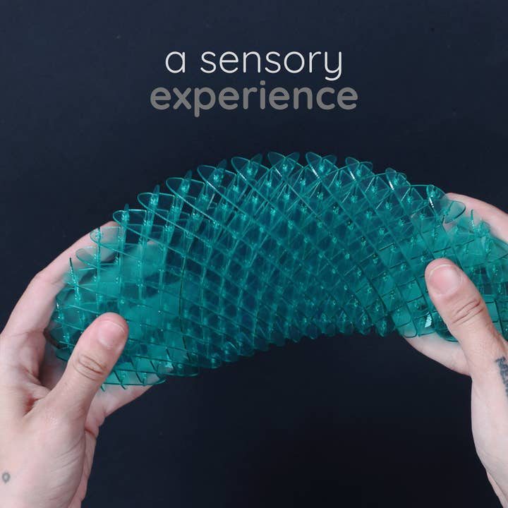 Humango - Wholesale Fidget Toy - Kids - Morf Fidget Worm Blue Big2