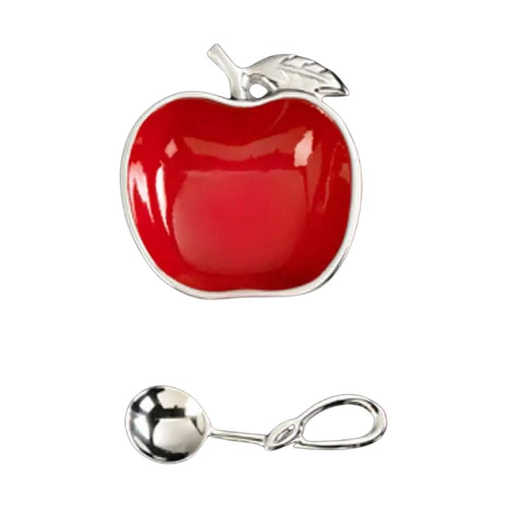 Red Delish - Piatto con cucchiaio, piccolo per la vendita all'ingrosso da parte di Inspired Generations