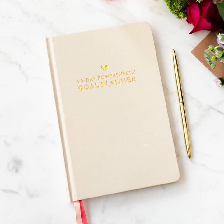 Cultivate What Matters - Wholesale Planner - 90-Day PowerSheets® Goal Planner | Natural Linen0