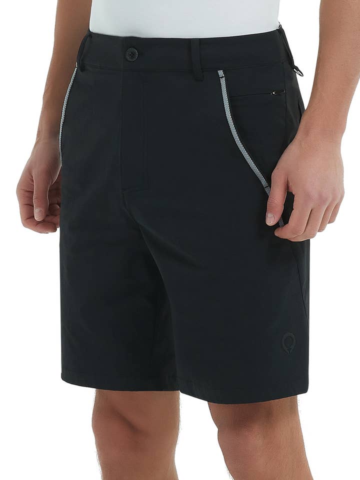 Qing Dao Lai Si Ma Te Fang Zhi You Xian Gong Si - Vente Short de sport – homme - Short de golf stretch pour hommes avec poches, taille élastique16