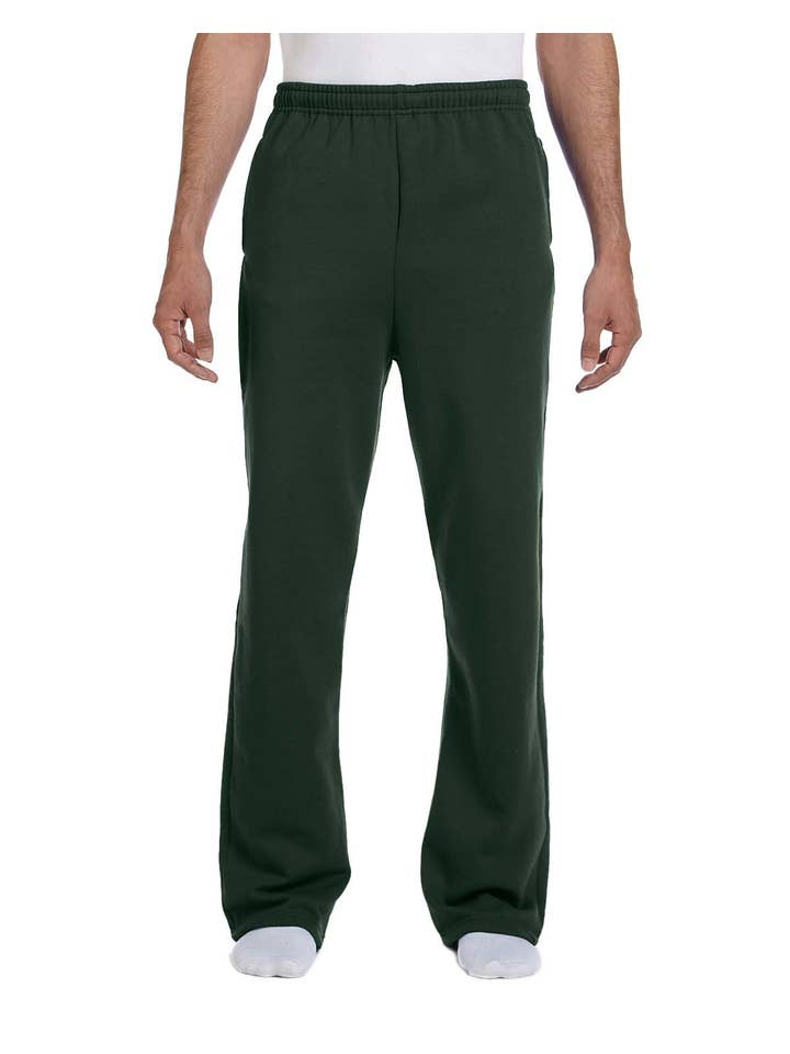 Total Apparel - Wholesale Athletic Sweatpants/Joggers - Men's - Jerzees Adult NuBlend Open-Bottom Fleece Sweatpants
