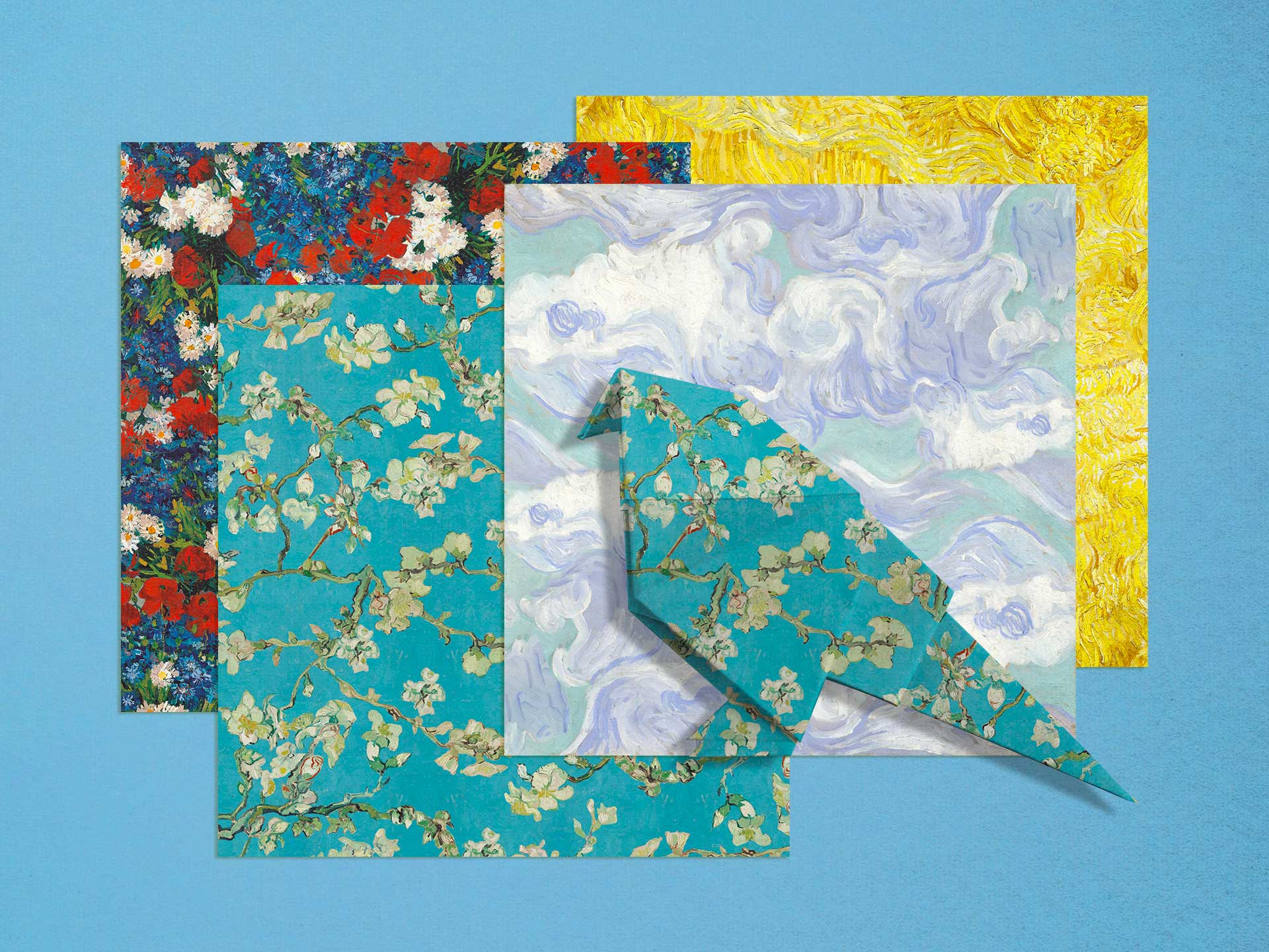 Today is Art Day - Vendita all'ingrosso Kit per lavoretti fai da te - Kit origami - Van Gogh di Mon Petit Art2