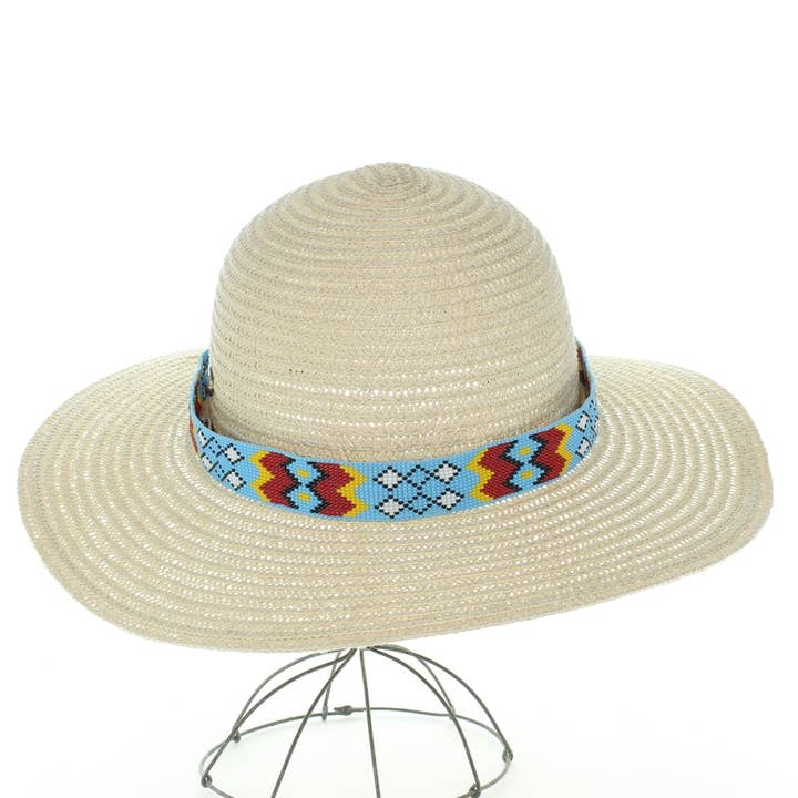 HHH Designs - Wholesale Hat Accessory - Women's - Beaded Hat Band , adjustable , sold by each