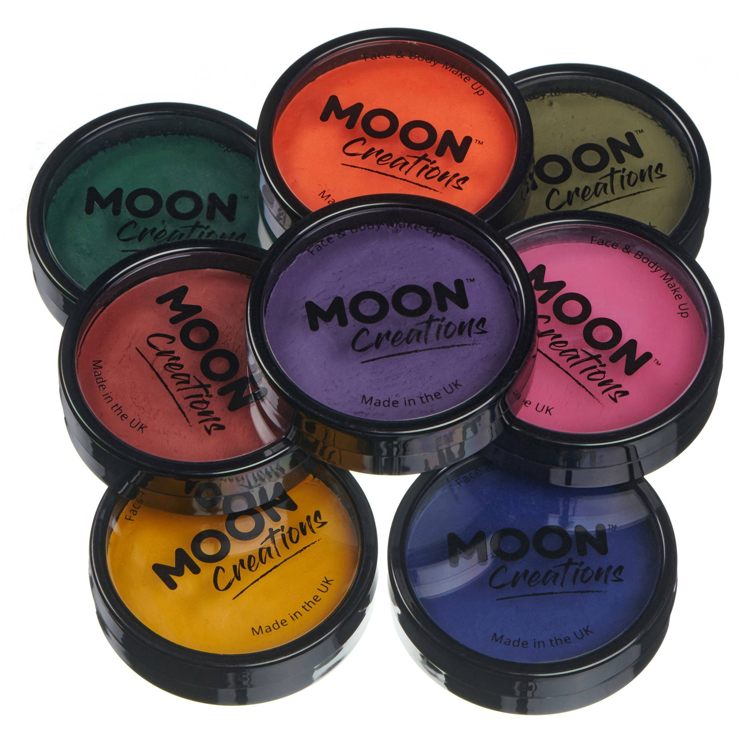 Moon Makeup - Vente Palette de maquillage pour le teint - Pots de maquillage professionnel pour visage Pro Face Paint42